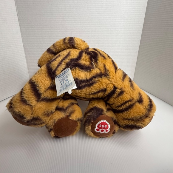 Build A Bear Tiger Cub Plush Stuffed Animal Toy Big Eyes Orange Cat 2017 - Picture 6 of 8